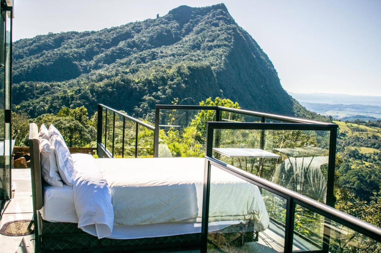 Caminho Das Nuvens - Cabanas De Montanha Bom Retiro  Eksteriør billede