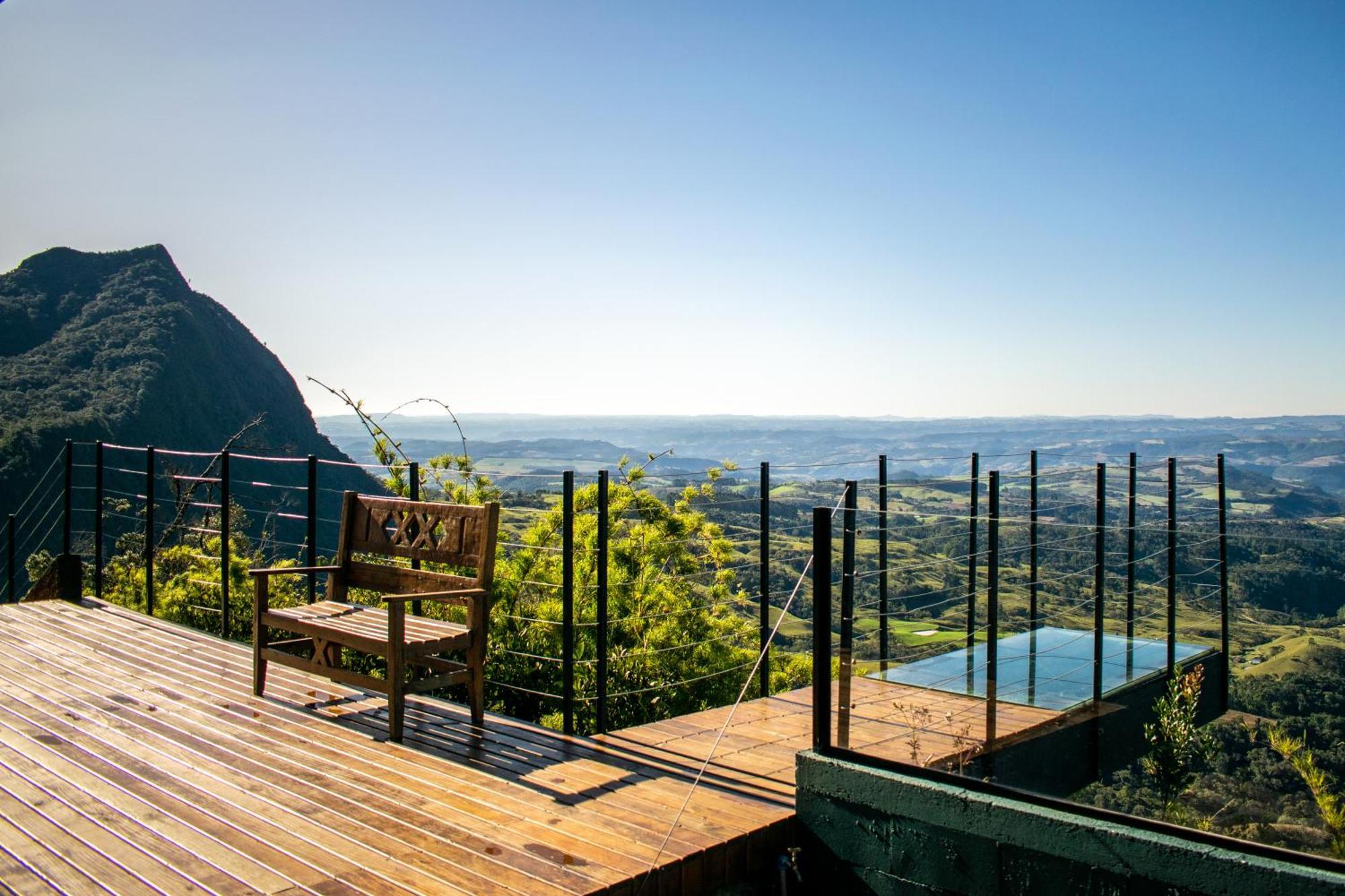 Caminho Das Nuvens - Cabanas De Montanha Bom Retiro  Eksteriør billede