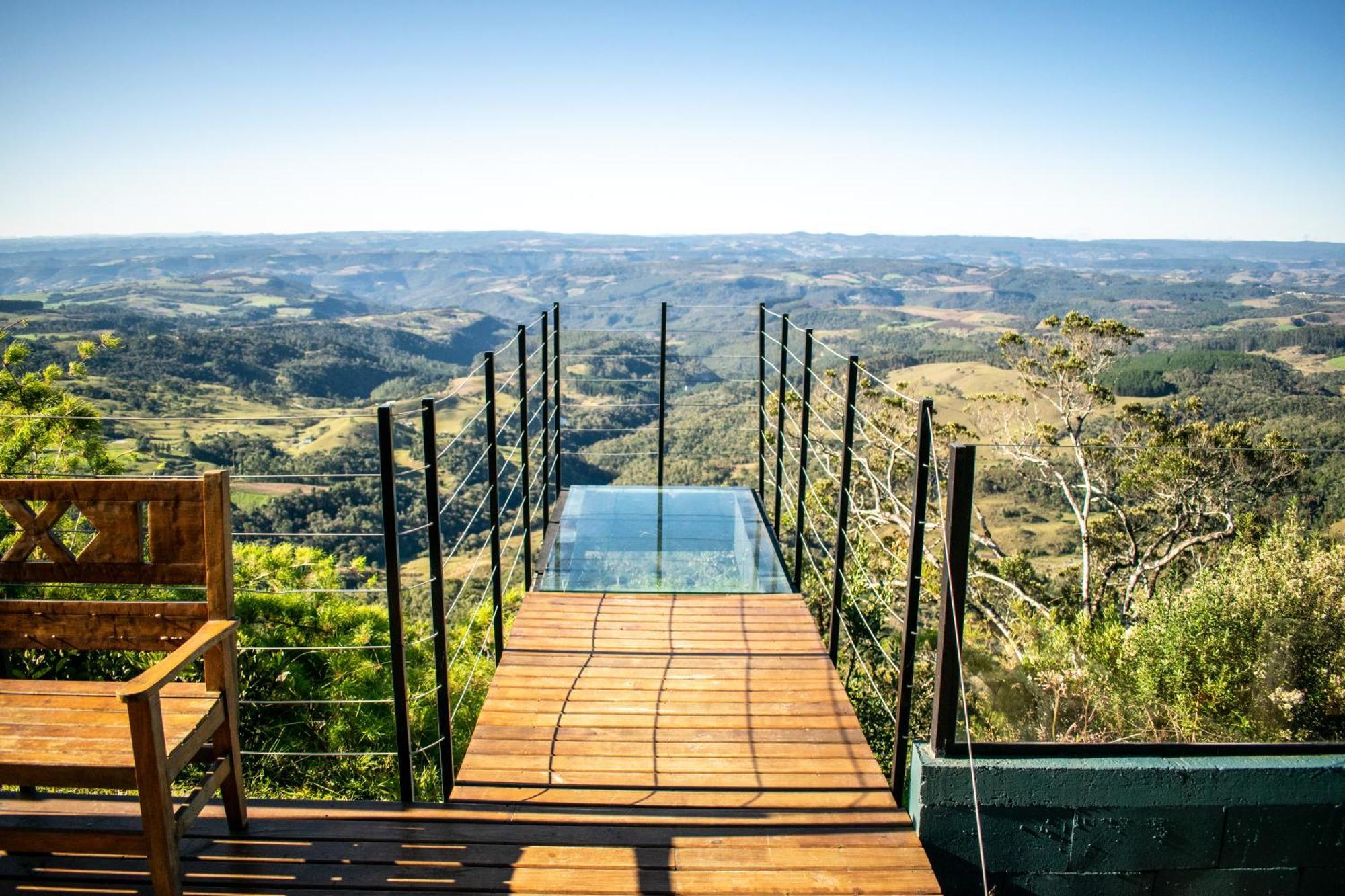 Caminho Das Nuvens - Cabanas De Montanha Bom Retiro  Eksteriør billede