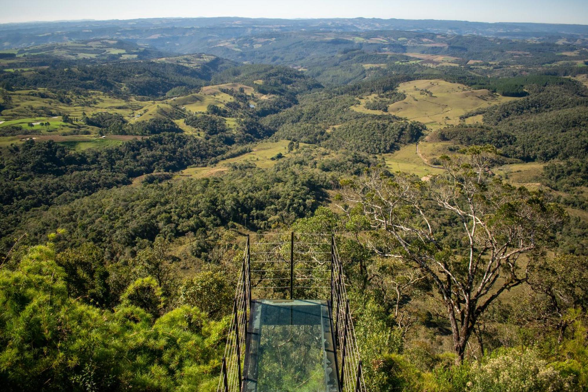 Caminho Das Nuvens - Cabanas De Montanha Bom Retiro  Eksteriør billede